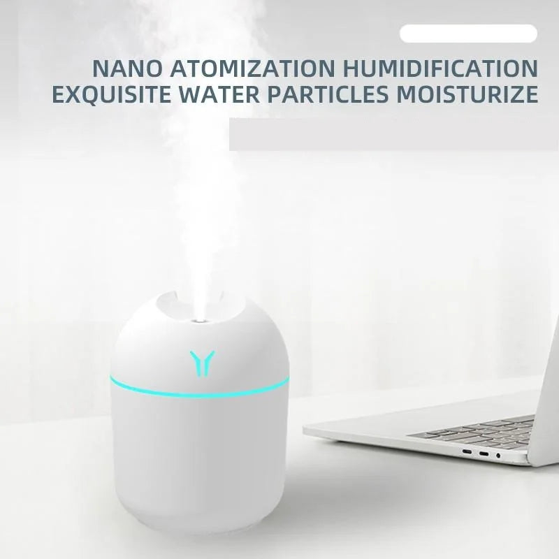 USB Mini Aroma Humidifier & Essential Oil Diffuser