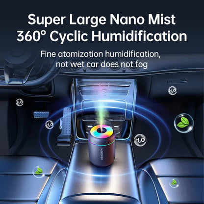 Mini USB Aroma Diffuser – Portable Humidifier with Lights