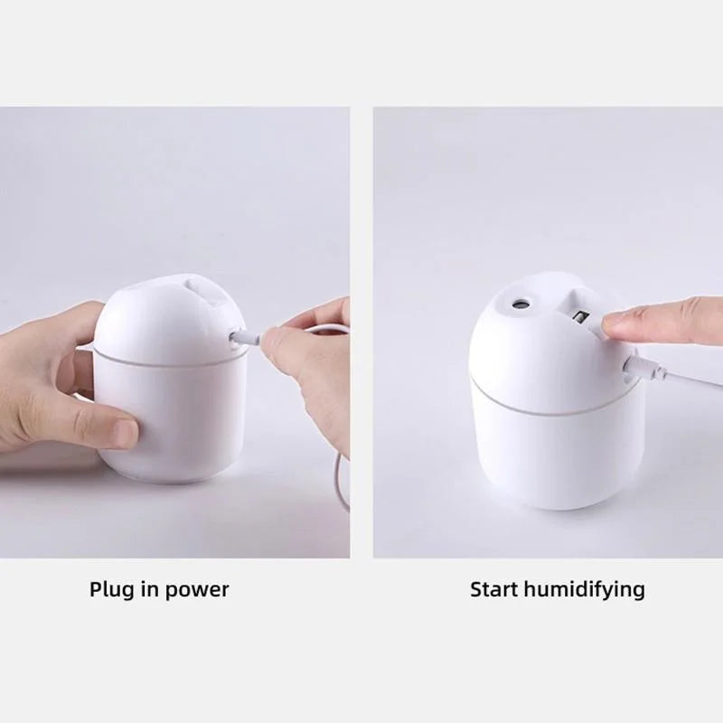 USB Mini Aroma Humidifier & Essential Oil Diffuser