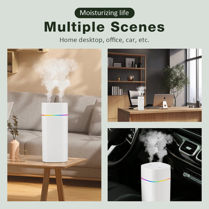 600ml Double Spray Aroma Humidifier & Essential Oil Diffuser