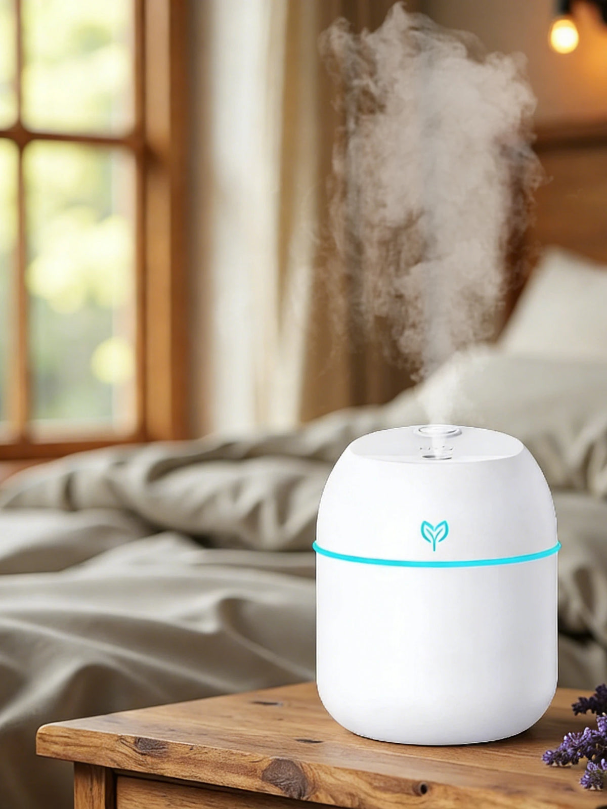 220ml Cool Mist Aroma Humidifier & LED Night Light