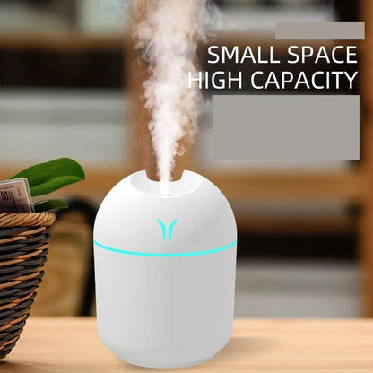 USB Mini Aroma Humidifier & Essential Oil Diffuser
