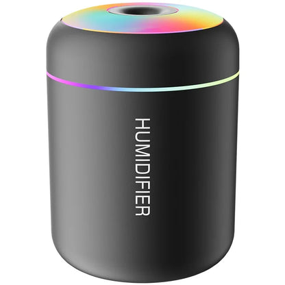 Mini USB Aroma Diffuser – Portable Humidifier with Lights