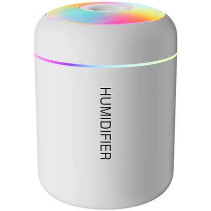 Mini USB Aroma Diffuser – Portable Humidifier with Lights