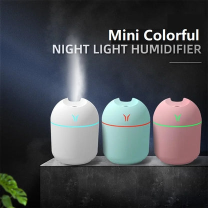 USB Mini Aroma Humidifier & Essential Oil Diffuser